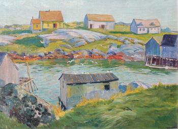 Peggy's Cove, Halifax, Co, Nova Scotia, Canada by 
																			William Edward Starkweather