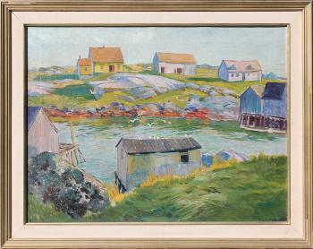 Peggy's Cove, Halifax, Co, Nova Scotia, Canada by 
																			William Edward Starkweather