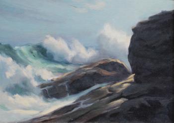 Surf & Rocks by 
																			Lynn Nelsen Aylsworth