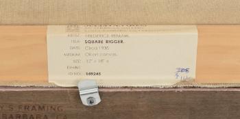 Square rigger by 
																			Frederick Remahl