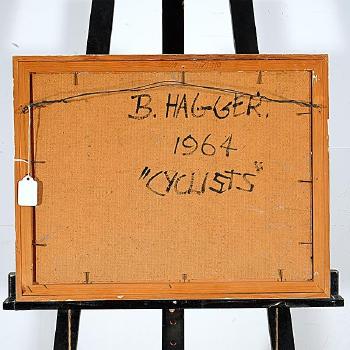 Cyclists by 
																			Brian Hagger