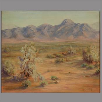 Desertscape by 
																			Edna May Sutcliff
