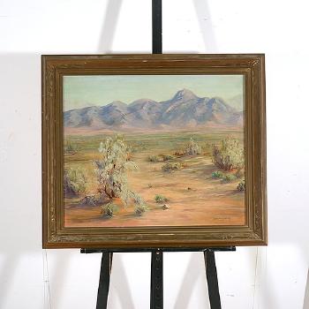 Desertscape by 
																			Edna May Sutcliff