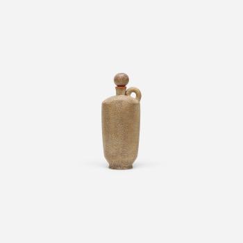 Bottle with stopper by 
																			Tullio d'Albisola