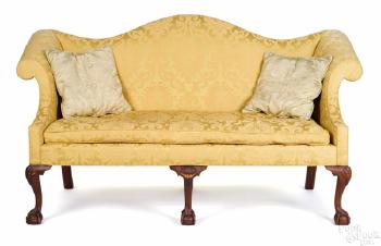 Chippendale style sofa by 
																	Frank Auspitz