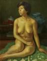 Female nude by 
																			 Park Deuk-soon