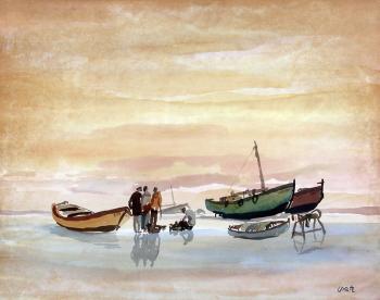 Pescadores by 
																	Carlos Uriarte