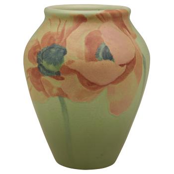 Poppies vase by 
																			Harriet Wilcox