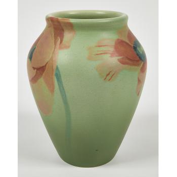 Poppies vase by 
																			Harriet Wilcox