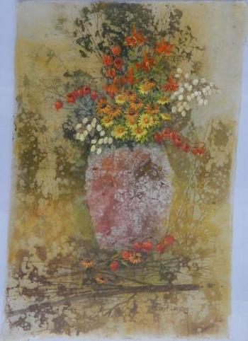 Floral Still-Life by 
																			Robert H Laessig