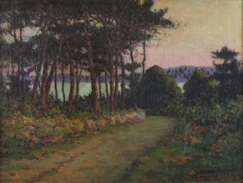 Sentier côtier près de Concarneau by 
																	Georges Victor Laurent Dantu