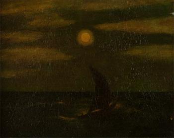 Toilers of the sea by 
																			Albert Pinkham Ryder