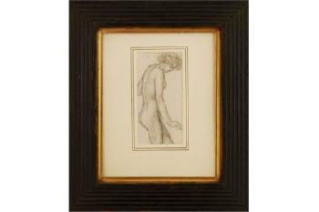 Nude study by 
																	Reginald Hallward