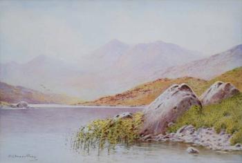 Morning - Snowdon from Capel Curig, North Wales by 
																	John Abernethy Lynas-Gray