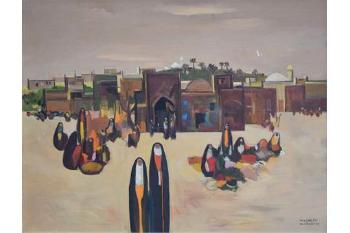 Al-badiya (The Desert) by 
																			Ismael Al-Sheikhly