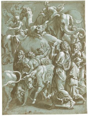 The Triumph of Scipio Africanus by 
																	Nicolo Trometta