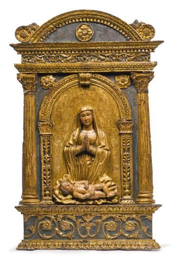 Madonna of Humility by 
																	 Vivarini