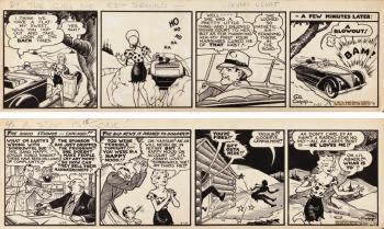 Lil Abner the girl left behind (1); A star is gone !! (2) by 
																	Al Capp