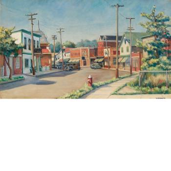 South Street, Oyster Bay by 
																	James Peter Barbarite