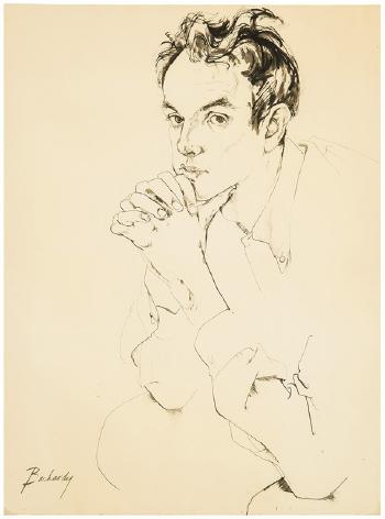 Portrait of James Bridges by 
																	Don Bacardy
