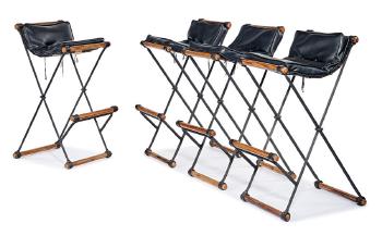 X-Bar stools by 
																	Cleo Baldon