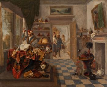 The Alchemist by 
																			Abraham van Acken