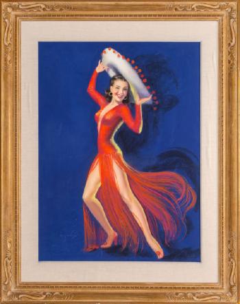 Flamenco Dancer by 
																			Billy De Vorss