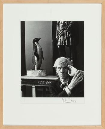 Andy Warhol by 
																			Hans Namuth