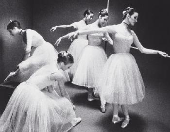 Ballet Rehearsal by 
																			Max Waldman
