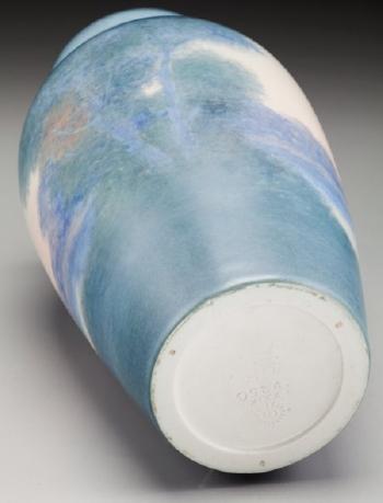 A Landscape Vase by 
																			 Rookwood Pottery