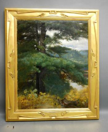 Hillside Pine by 
																			Douglas Volk