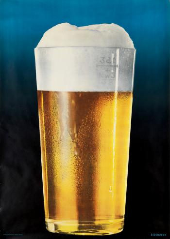 Beer Glass by 
																	Hermann Eidenbenz