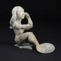 Sedna with Plaited Hair on Base by 
																			Davie Atchealak