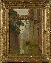 Canal à Venise by 
																	Jean Valentinelli