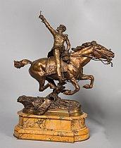 Le Maréchal Ney chargeant à Waterloo by 
																	Georges Recipon