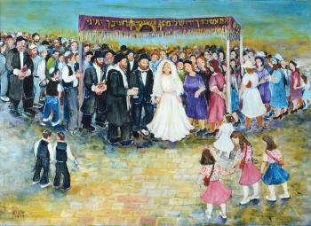 Jewish wedding by 
																	Sara Hagay