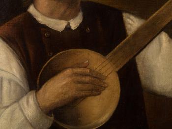 The Lute Player by 
																			Frederick Lenditz