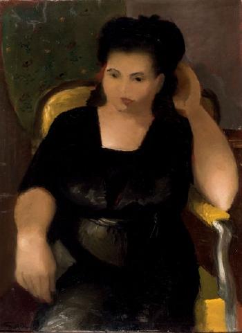 Retrato de la tía by 
																	Gregorio del Olmo