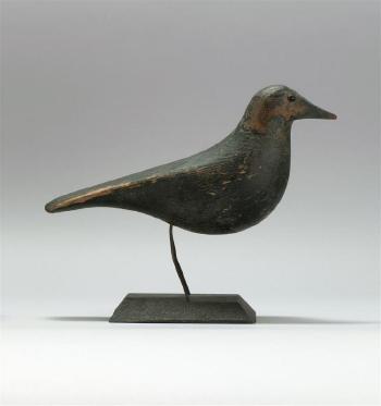 Crow decoy by 
																			Charles Perdew