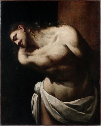 Christ à la colonne by 
																	Giovanni de Vecchi