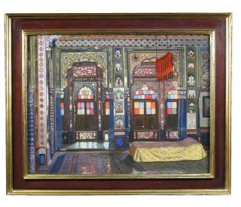 The Maharani's Room, Jodhpur, Rajasthan by 
																			Victor Edelstein