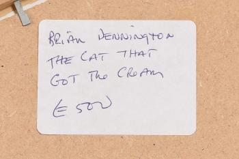 The cat that got the cream by 
																			Brian Denington