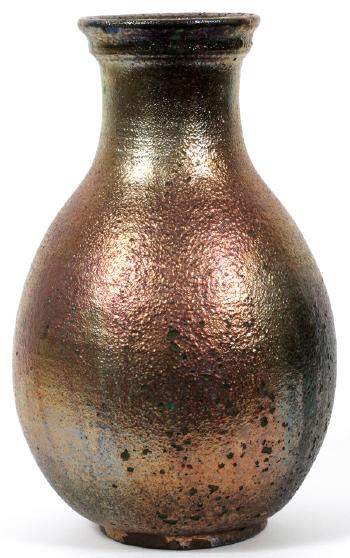 Molten glaze vase by 
																			 Pewabic Pottery