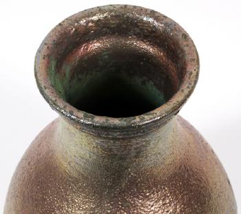 Molten glaze vase by 
																			 Pewabic Pottery