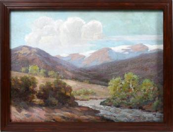 Western Landscape by 
																			Royal Hill Milleson