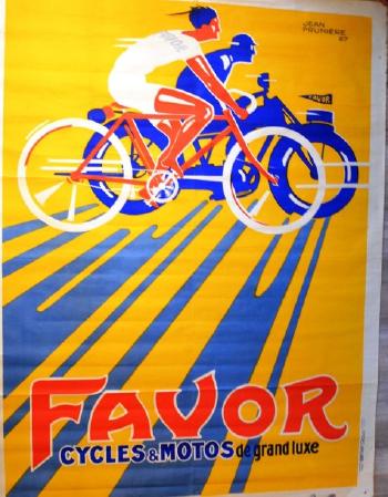 Favor, cycles & motos de grand luxe by 
																	Jean Pruniere