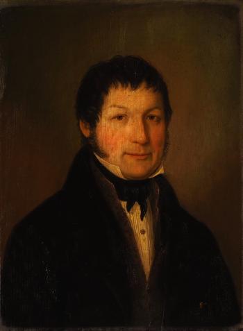 Portrait von Michael Schnetzler by 
																	Anton Vonmatt