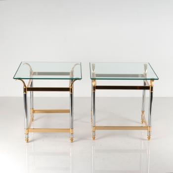 Two side tables by 
																			 Pilati Design