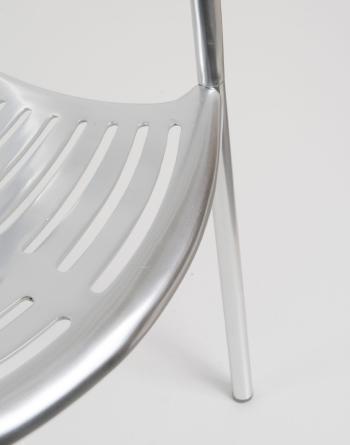 Six Toledo stackable chairs by 
																			Jorge Pensi