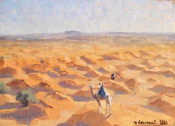 Chamelier dans le desert by 
																	Micheline Cannaut-Utz